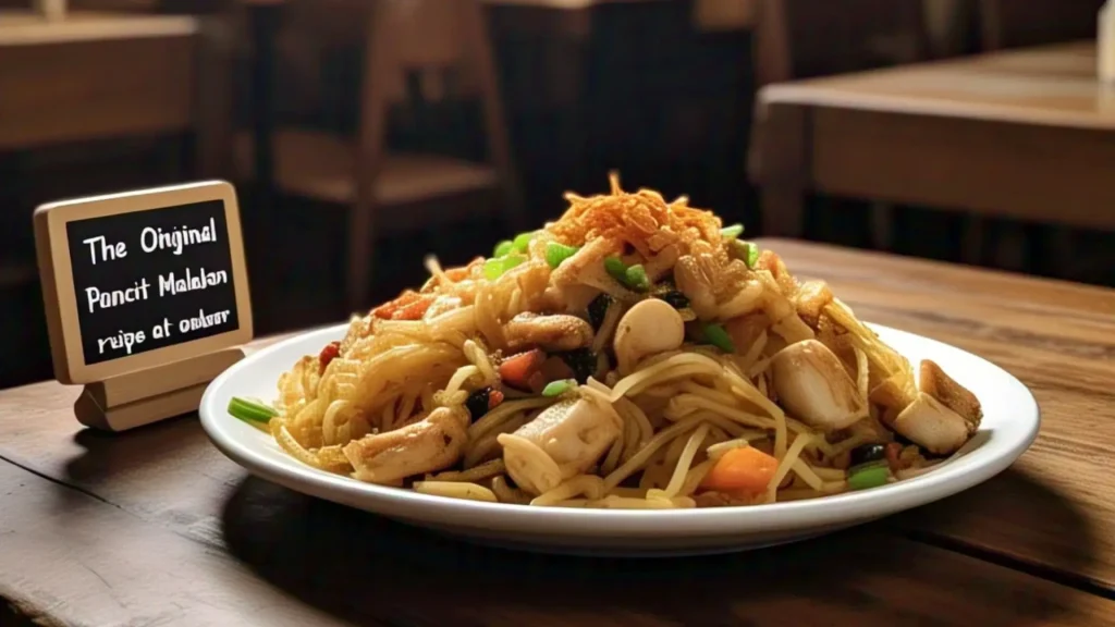 The Original Pancit Malabon recipe and price at amber